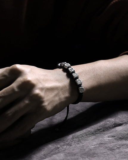 Guardian Symbols Silver Bracelet