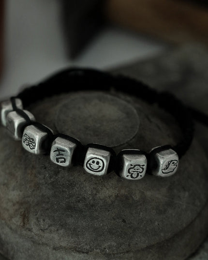 Guardian Symbols Silver Bracelet