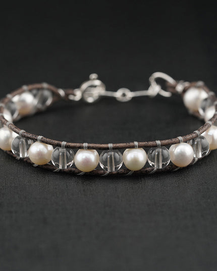 Serenity Pearl Gemstone Bracelet
