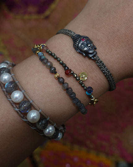 Serenity Pearl Gemstone Bracelet