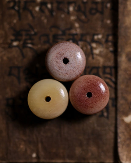 Abundance Yak Bone 108 Mala Beads Necklace