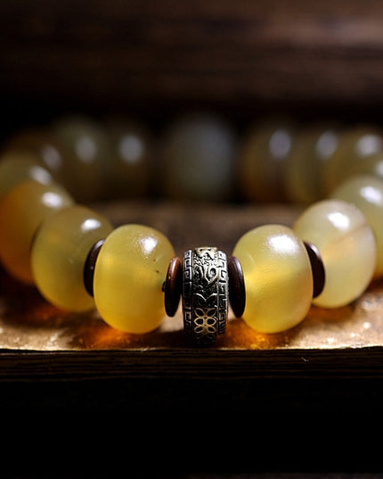 Courageous Spirit Yak Horn Bracelet by Kailash Energy