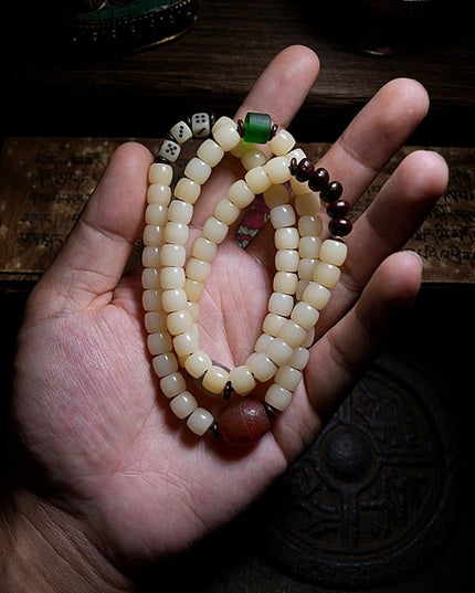 Sacred Bodhi Agate Protection Necklace
