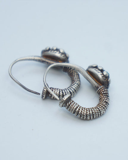 Celestial Luck's Whisper Turquoise Sterling Silver Earrings