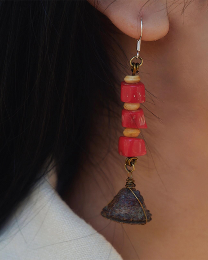 Serene Essence Sterling Silver Earrings