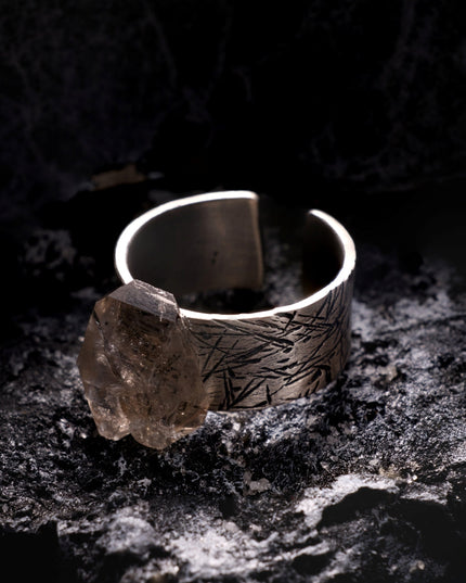 Eternal Clarity Raw Quartz Ring