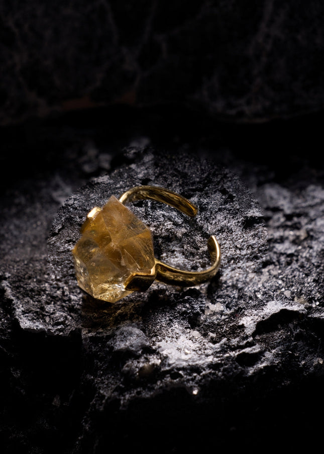 Citrine Energy Ring