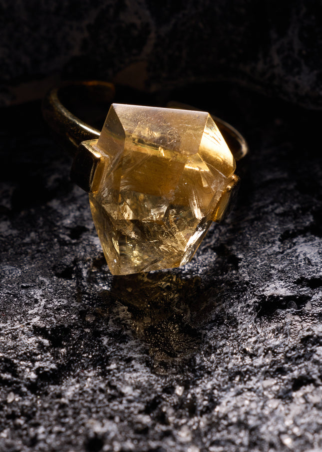 Citrine Energy Ring