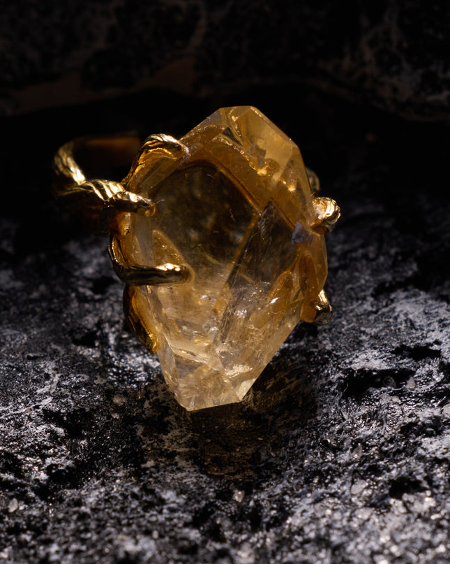 Citrine Prosperity Ring