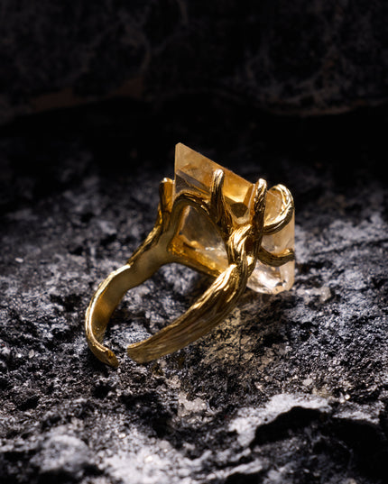 Citrine Prosperity Ring