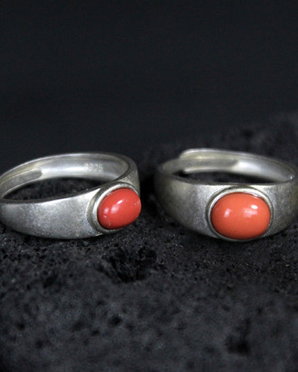Wealth Harmony Turquoise Sterling Silver Rings