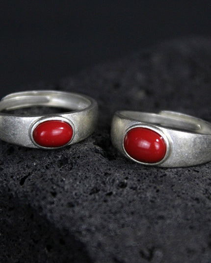 Wealth Harmony Turquoise Sterling Silver Rings