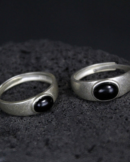 Wealth Harmony Turquoise Sterling Silver Rings