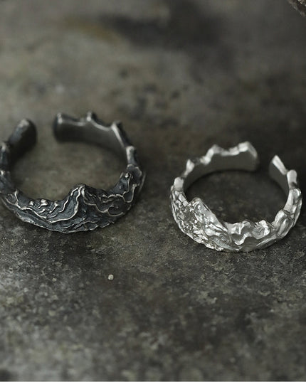 Mount KailashSilver Ring – Handcrafted Symbol of Serenity