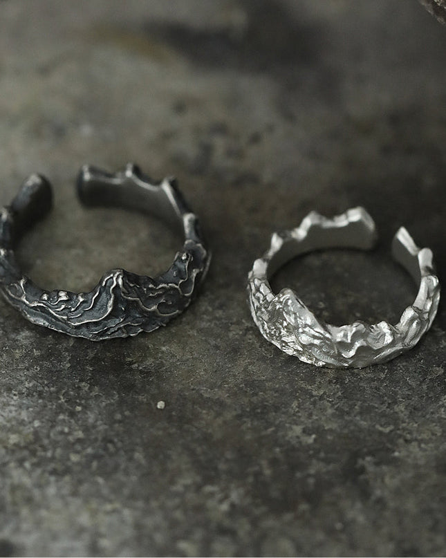 Mount KailashSilver Ring – Handcrafted Symbol of Serenity
