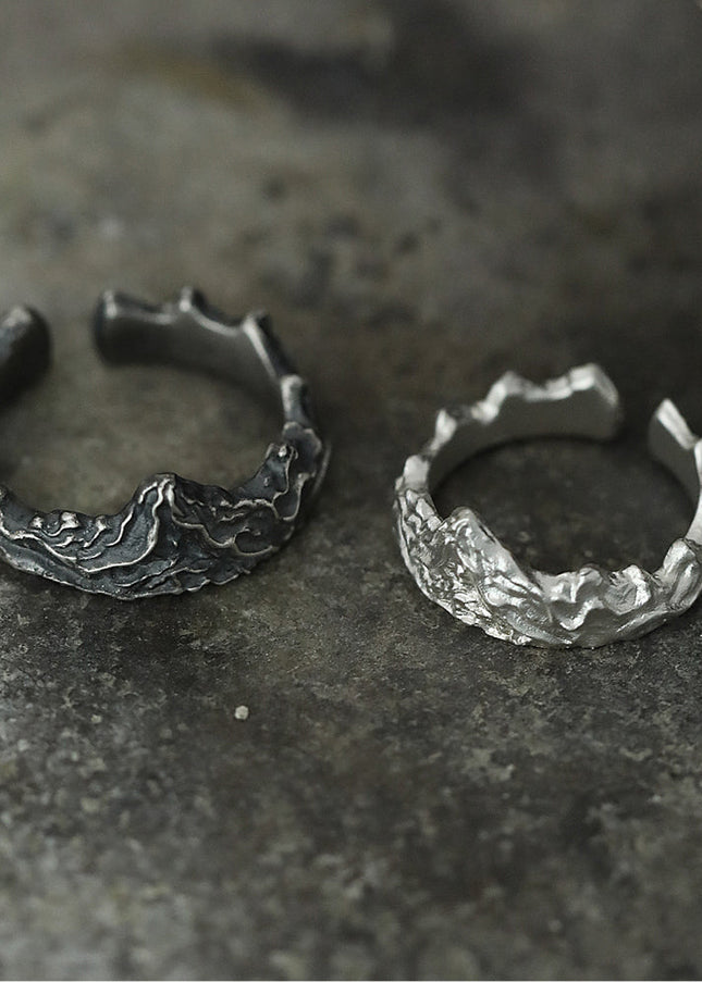 Mount KailashSilver Ring – Handcrafted Symbol of Serenity