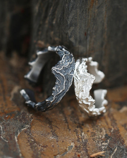 Mount KailashSilver Ring – Handcrafted Symbol of Serenity