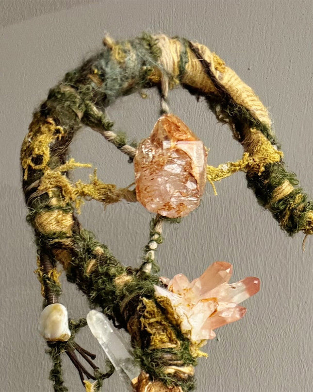 Healing Spiral Crystal Staff by Kailash Energy