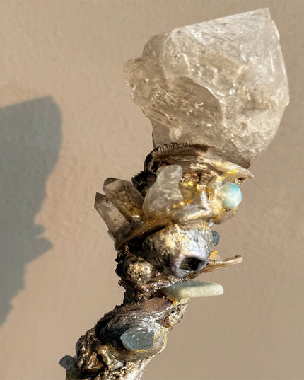 Vitality Crystal Healing Wand by Kailash Energy