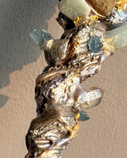 Vitality Crystal Healing Wand by Kailash Energy