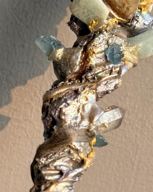 Vitality Crystal Healing Wand by Kailash Energy