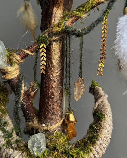 Crystal Calm Guardian Staff by Kailash Energy