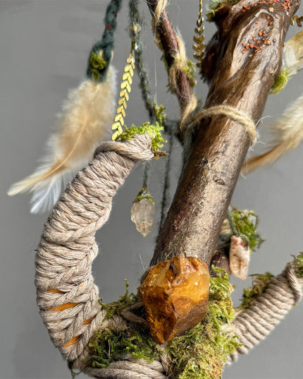 Crystal Calm Guardian Staff by Kailash Energy
