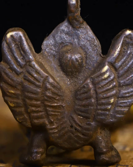 Khyung Ngonpo Talisman Pendent Tibetan Thokcha