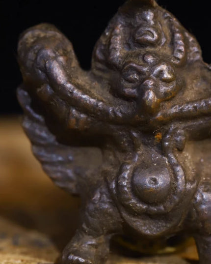 Khyung Ngonpo Talisman Pendent Tibetan Thokcha