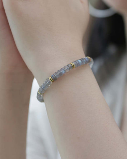 Purity Energy Labradorite 14K Gold Bracelet