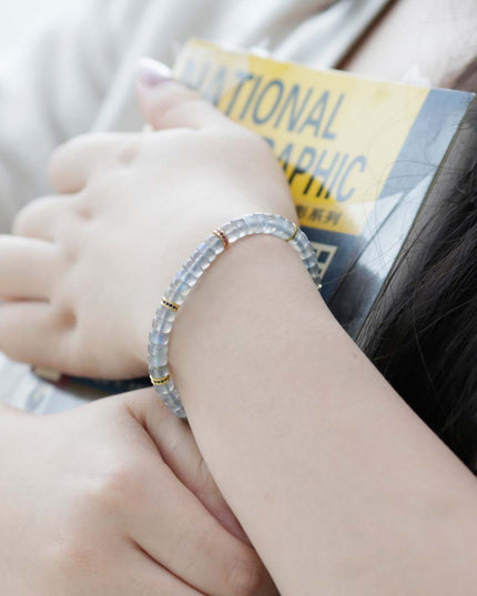 Purity Energy Labradorite 14K Gold Bracelet