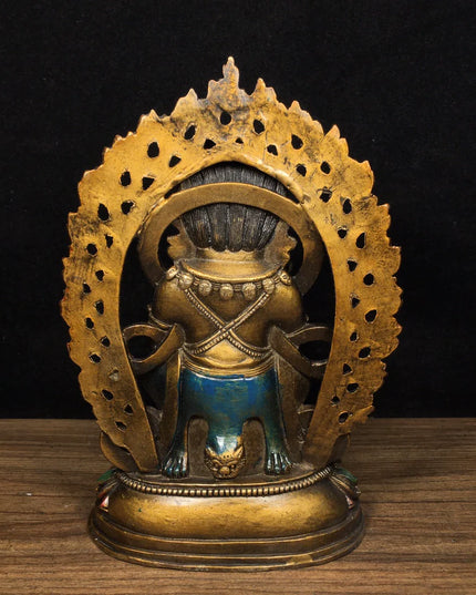 Mahakala MAGIC Tibetan Statue for Eliminating Diseases