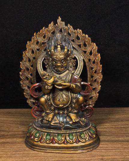 Mahakala MAGIC Tibetan Statue for Eliminating Diseases