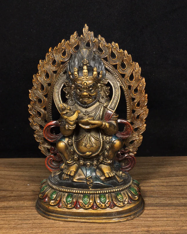 Mahakala MAGIC Tibetan Statue for Eliminating Diseases
