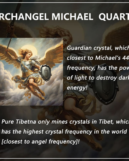 Tibetan Angel Quartz Crystal Healing Energy Protection