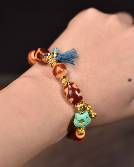 Primal Force Dzi Bead Bracelet