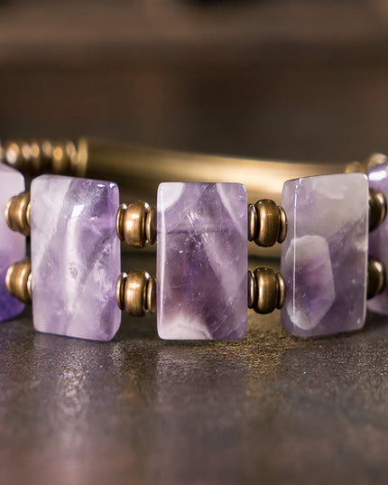 Amethyst Serenity Protection Bracelet