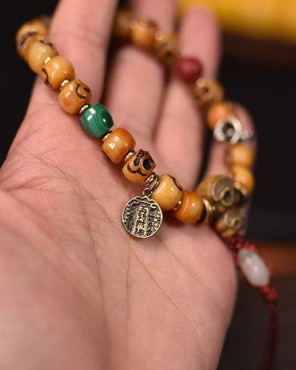 Spirit Strength Yak Bone Bracelet