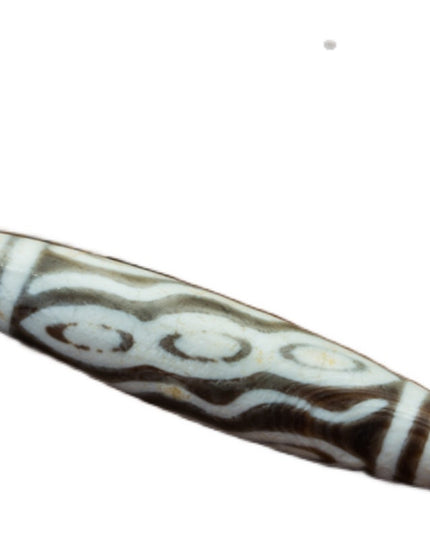 Dragon Eye Dzi Bead Pendant – Unique Nine-Eye Design for Spiritual Protection