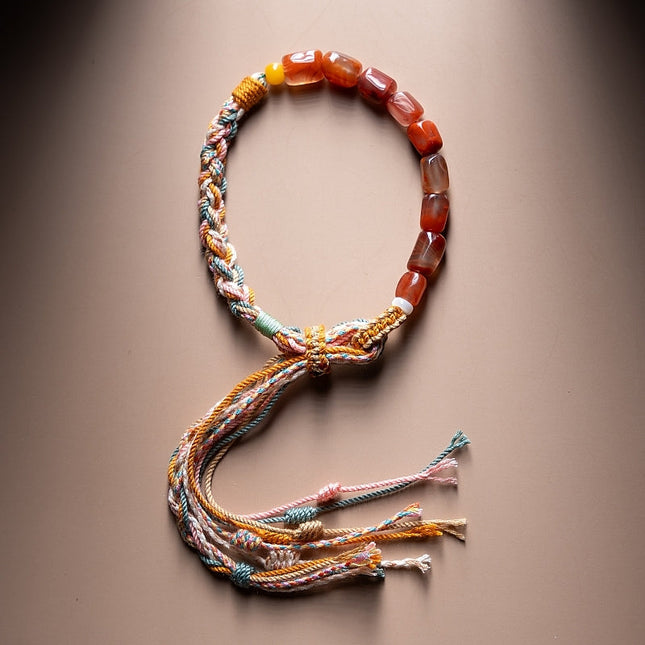 South Red Agate Bracelet – A Talisman of Good Fortune and Wealth