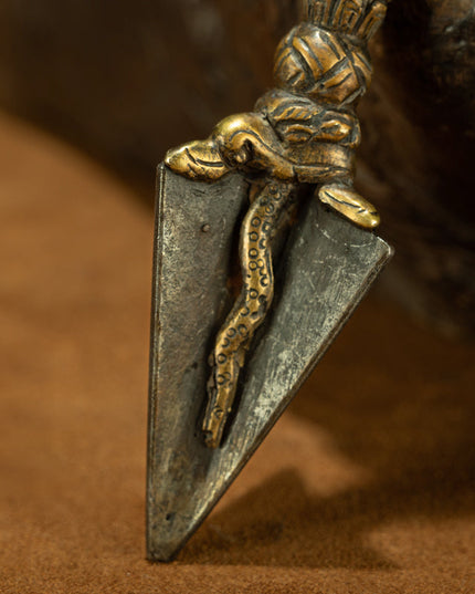 Iron of the Fierce One – 15th Century Yamantaka Phurba Ritual Dagger