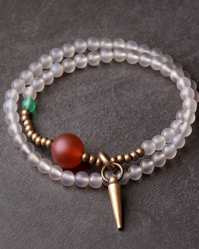 Guardian Agate Bracelet – Purity and Protection
