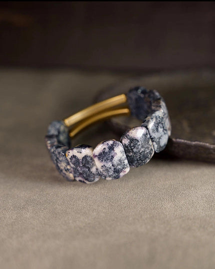 Coral Stone Vitality Bracelet – Protection and Life Energy
