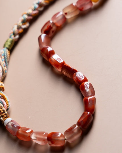South Red Agate Bracelet – A Talisman of Good Fortune and Wealth