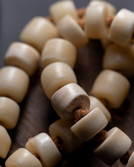 Yak Bone Bracelet – Handcrafted Tibetan Blessing Talisman