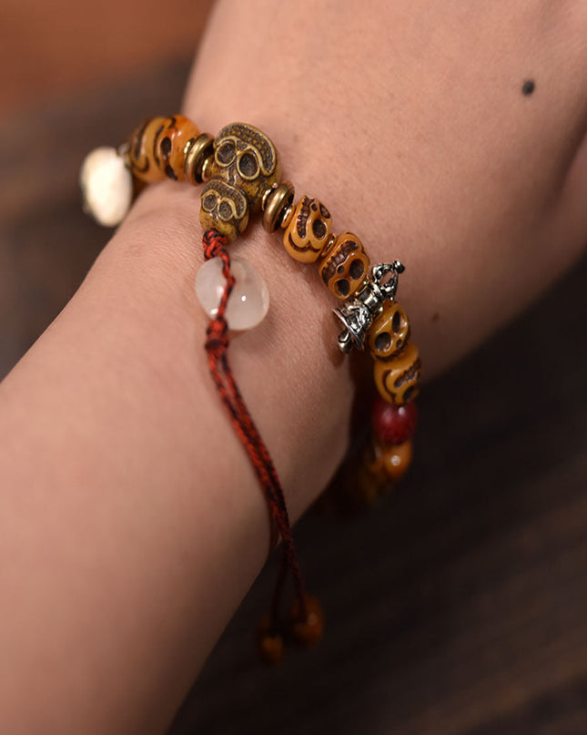 Spirit Strength Yak Bone Bracelet