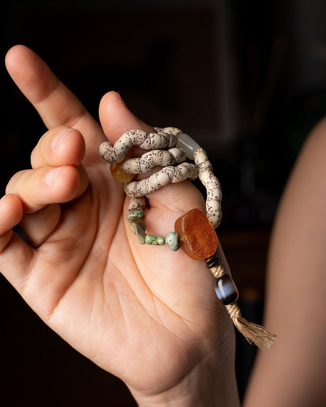 Sacred Harmony Bodhi Gemstone Bracelet