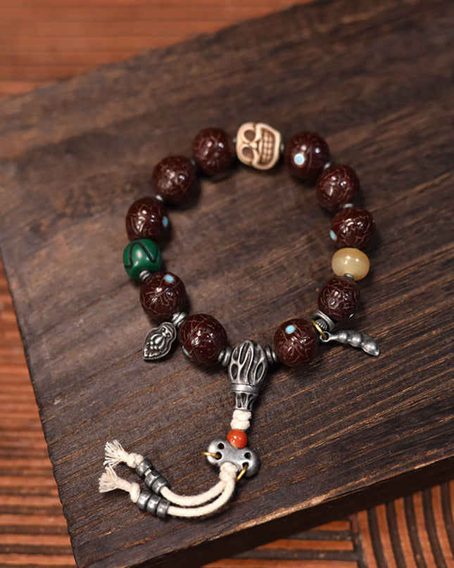Spirit Guardian Bodhi & Bone Bracelet