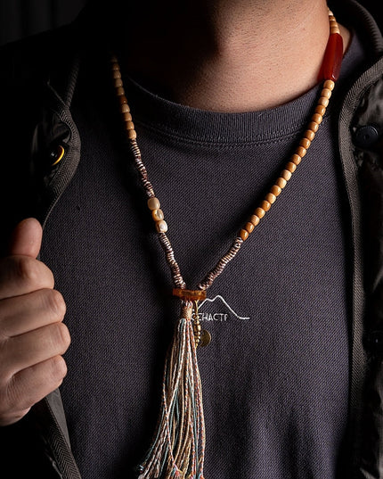 Bodhi 108 Bead Mala Necklace & Bracelet