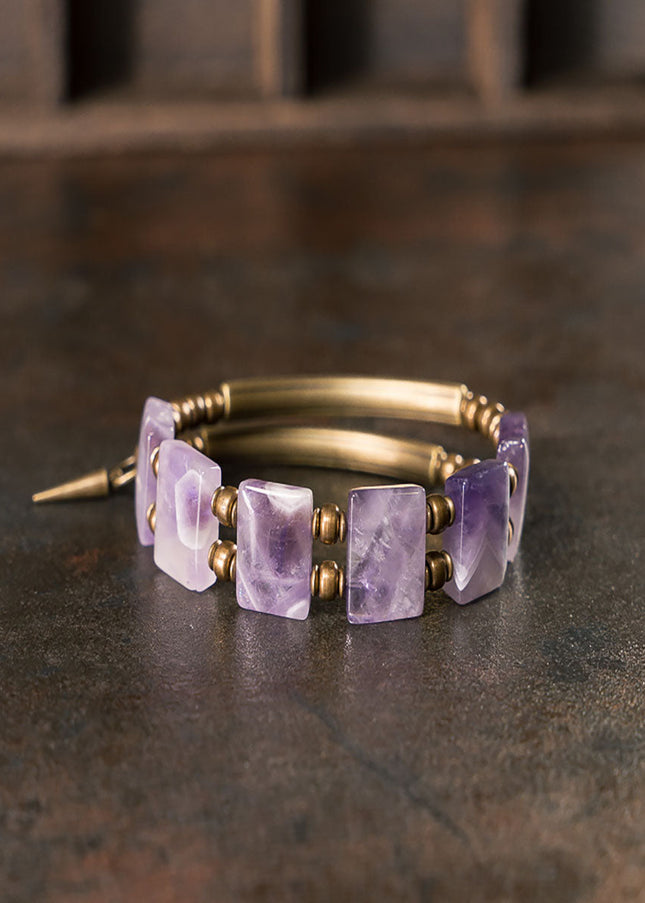 Amethyst Serenity Protection Bracelet